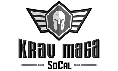SoCal Krav Maga Black and White Fitness Program Logos